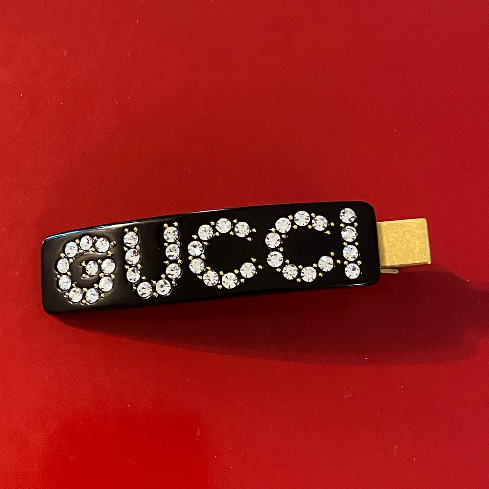 Gucci Crystal Hair Clip